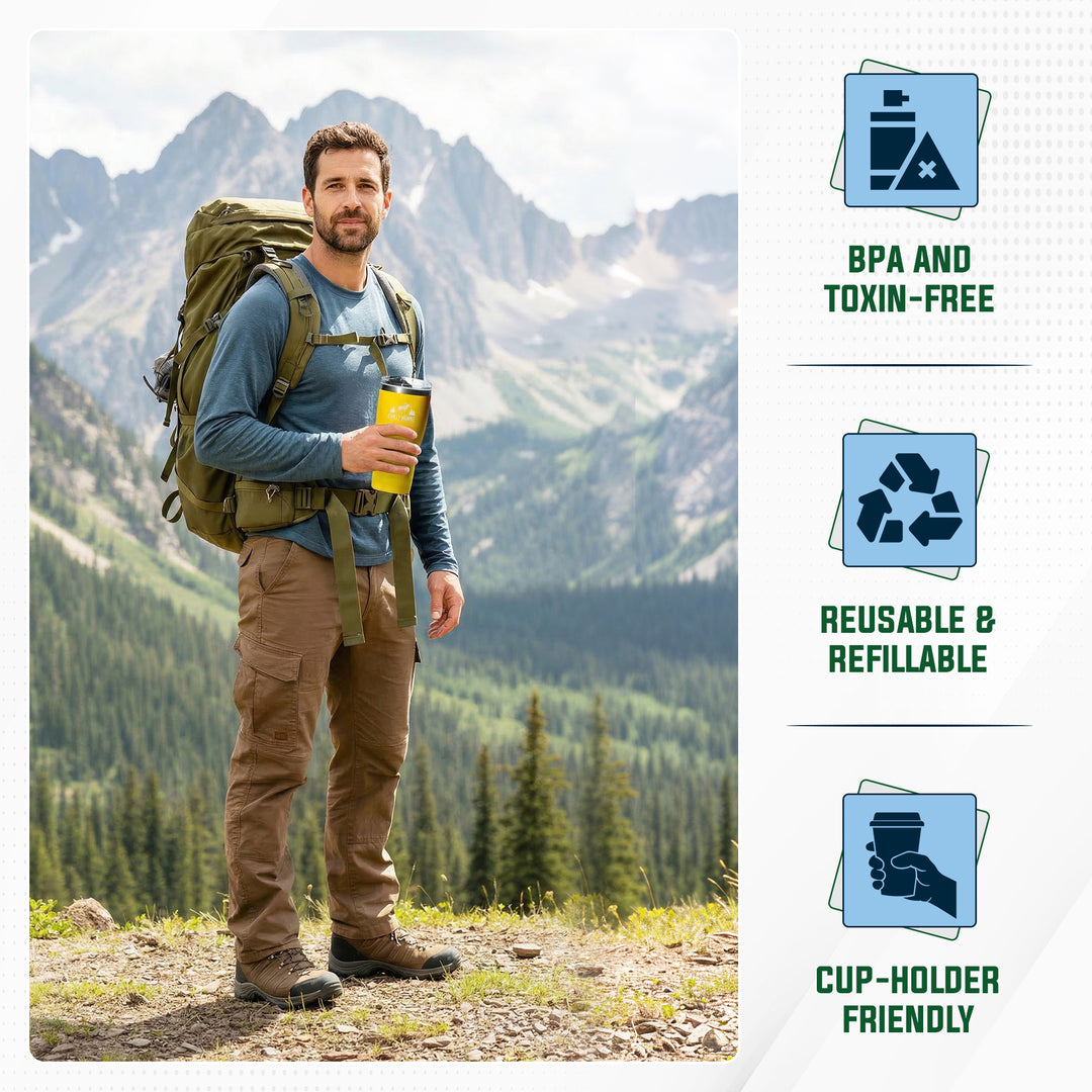 Algonquin Tumbler 580mL in Sunrise – Chilly Moose – #colour_sunrise