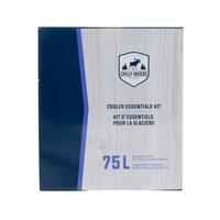 75L Ice Box Essential Kit – Chilly Moose – Retail packaging box with 75L designation #style_packaging