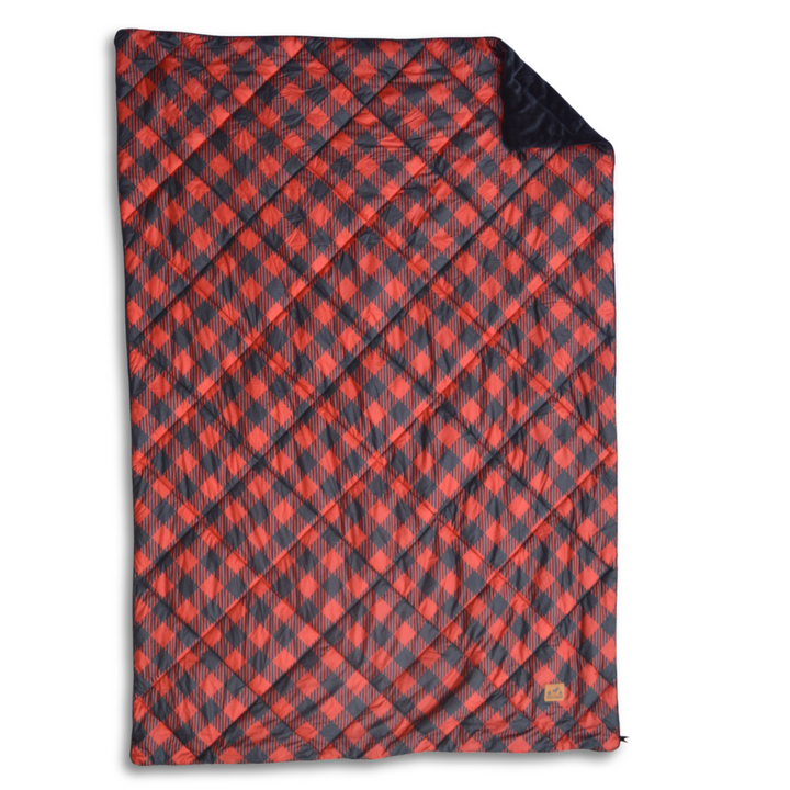 Moose Plaid - Ultralight Puffy Blanket