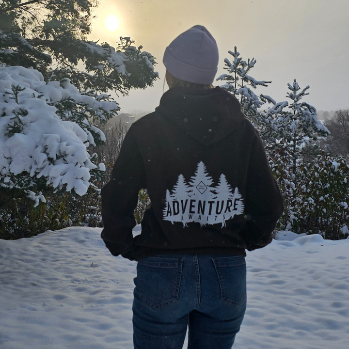 ADVENTURE AWAITS HOODIE