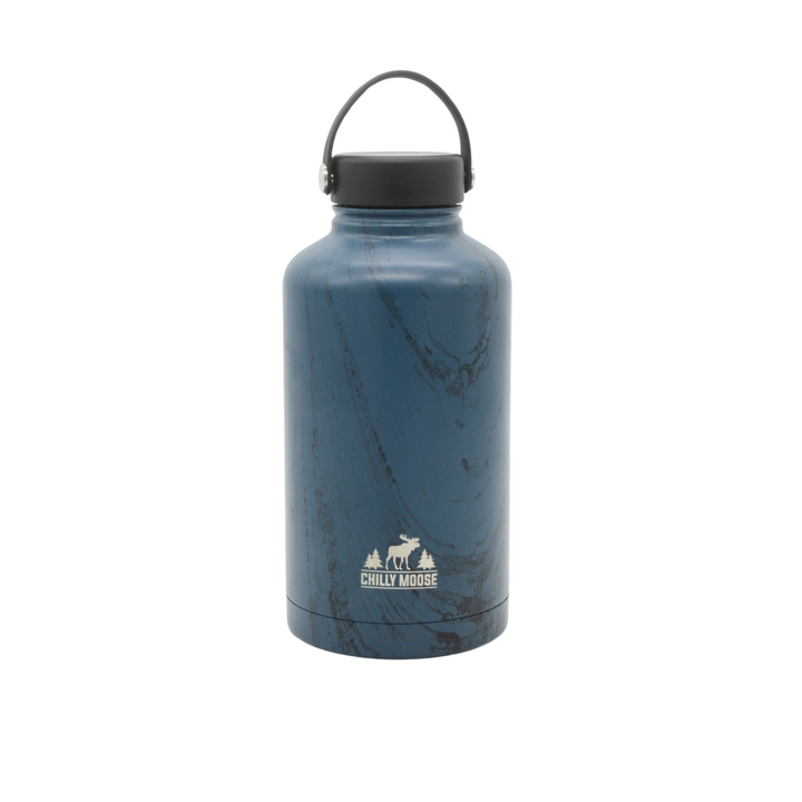 Portage Growler 64oz in Great Lakes – Chilly Moose – Front View #colour_great-lakes