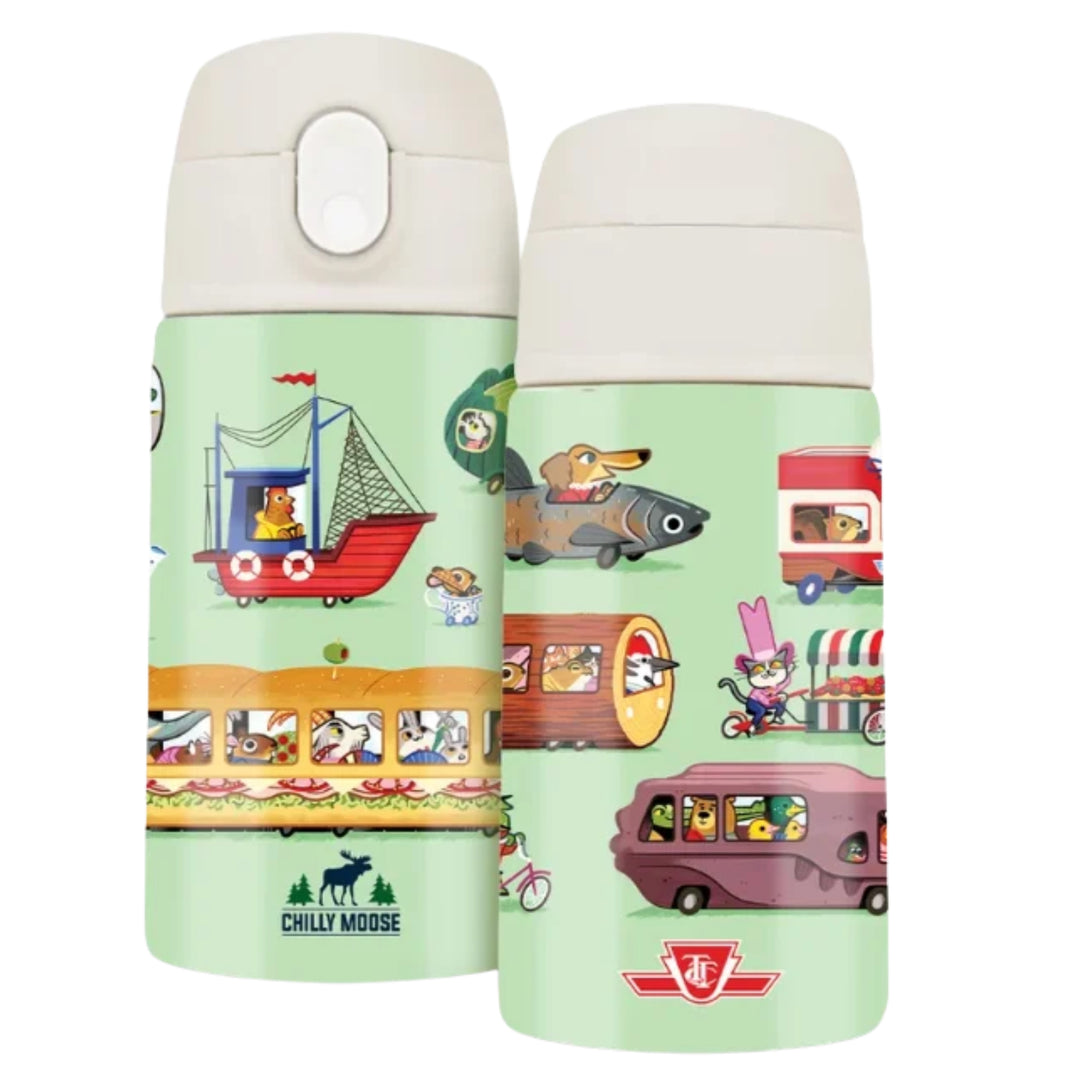 TTC Sharing This Busy City Bottle 410 ml, For Kids On The Go
