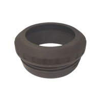 14oz Brent Insulator Replacement Ring – Chilly Moose – Black silicone gasket ring angled view #colour_black