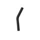 Summerhill Silicone Straw Tip Replacement – Chilly Moose – Black curved silicone tip on white background #colour_black