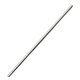Summerhill Stainless Steel Straw – Chilly Moose – Straight stainless steel straw on white background #colour_stainless