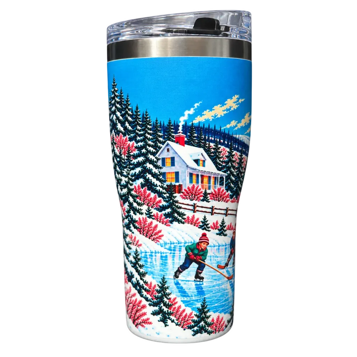 The Sweater 580 ml Tumbler, Classic Canadian Nostalgia