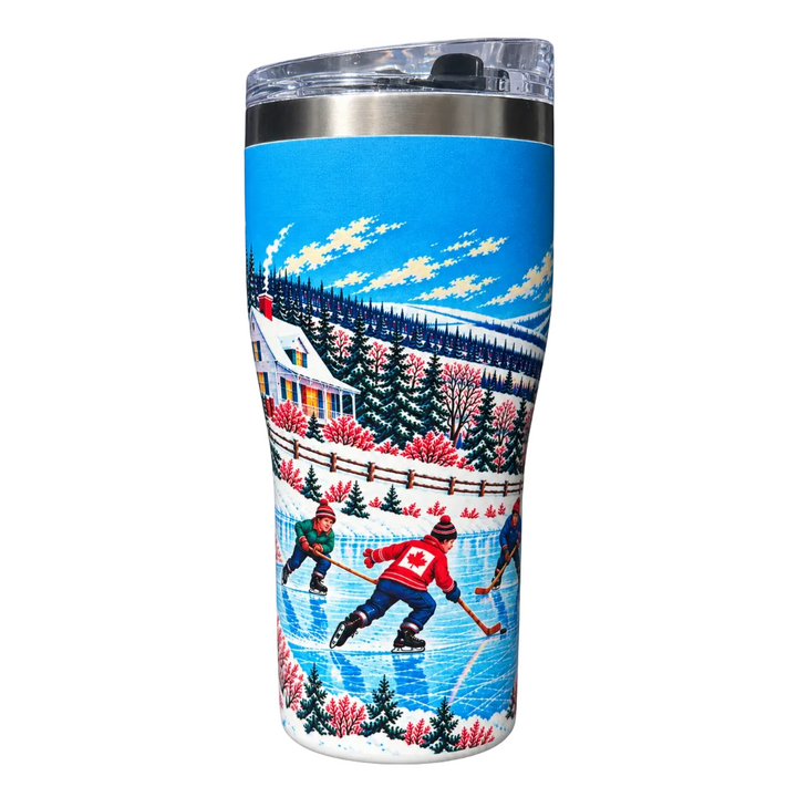 The Sweater 580 ml Tumbler, Classic Canadian Nostalgia