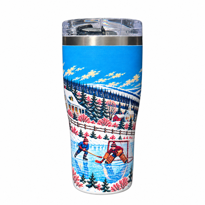 The Sweater 580 ml Tumbler, Classic Canadian Nostalgia