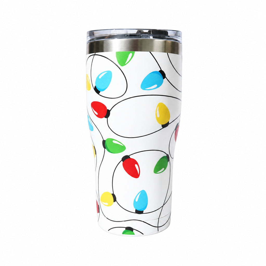 Merry &amp; Bright 580 ml Tumbler, Nostalgic Holiday Cheer