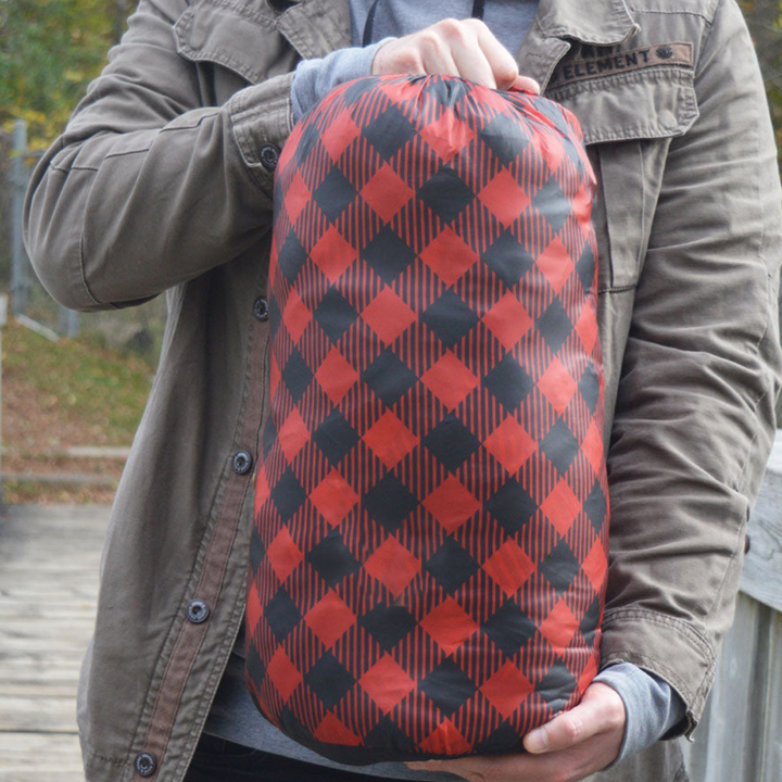 Moose Plaid - Ultralight Puffy Blanket