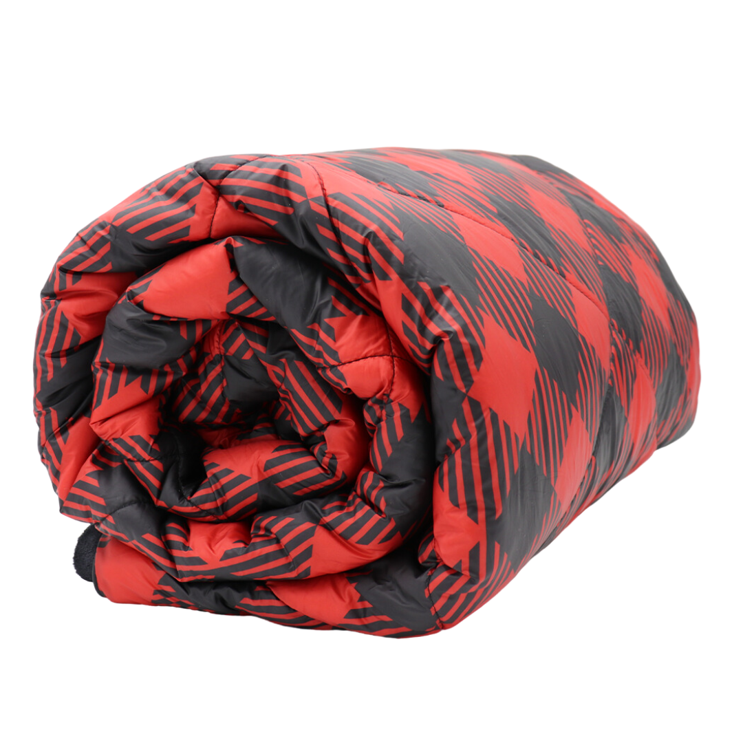 Moose Plaid - Ultralight Puffy Blanket