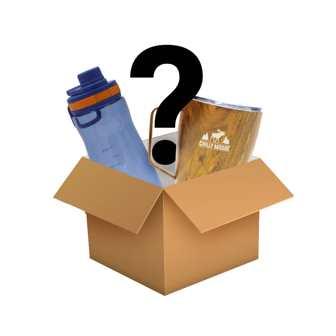 2 Piece Drinkware Mystery Box – Chilly Moose – contents preview
