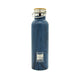 25oz Ontario Parks Turtle Bottle – Chilly Moose – Blue wood grain with Ontario Parks logo and bamboo lid #colour_blue