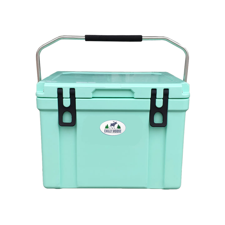 Open Box 25L Chilly Ice Box in Southampton – Chilly Moose – front view closed #colour_southampton