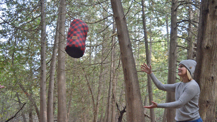 Moose Plaid - Ultralight Puffy Blanket